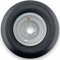 Rubbermaster - Steel Master Rubbermaster 18x9.50-8 4 Ply Smooth Tire and 4 on 4 Stamped Wheel Assembly 599010